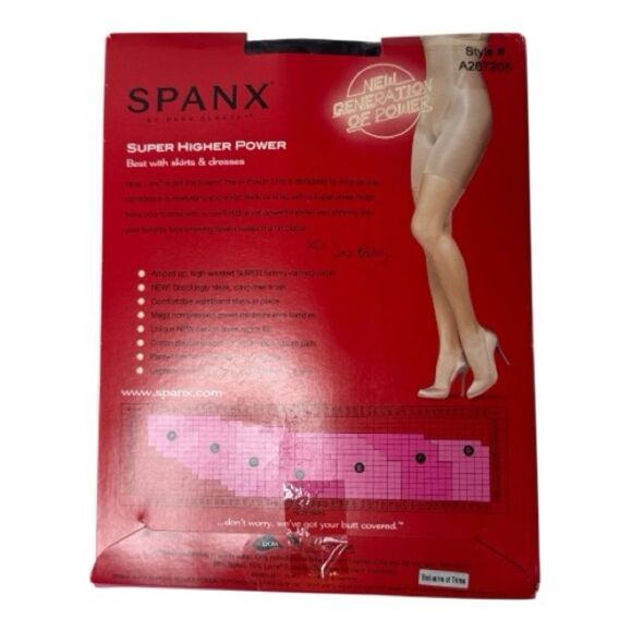 Spanx Size D High Waisted Mid Thigh Shaper. Style # 267205 - Picture 2 of 8